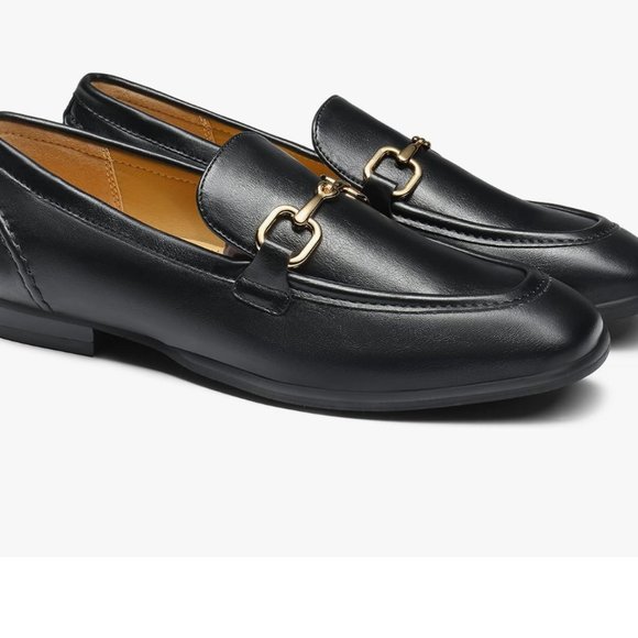 Bruno Marc Women's Penny Loafers Slip on Comfortable Flats Shoes Black Size 9 - Picture 2 of 10